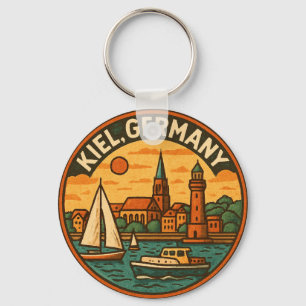 Kiel Duitsland Kustkunst Sleutelhanger