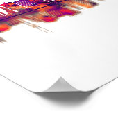 Kiel Germany Skyline Poster (Hoek)