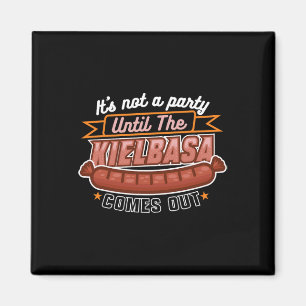 Kielbasa Polen Vleesworst Voedsel Liefhebber Pools Magneet