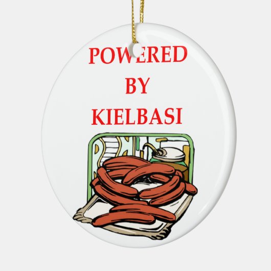 KIELBASI KERAMISCH ORNAMENT (Links)
