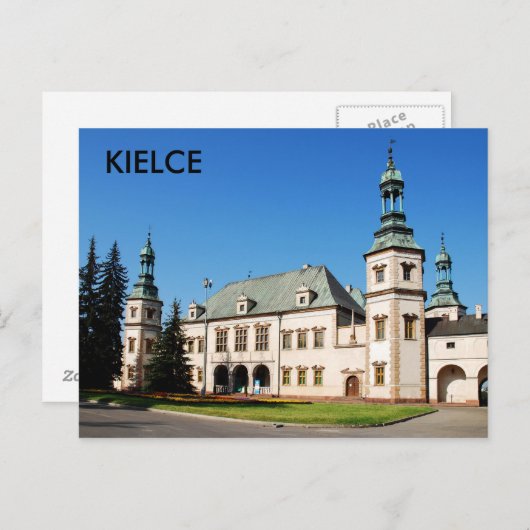 Kielce Briefkaart (Voorkant / Achterkant)