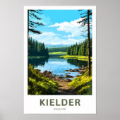 Kielder England Reisprint Poster (Voorkant)