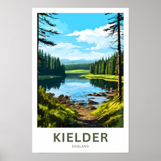 Kielder England Reisprint Poster