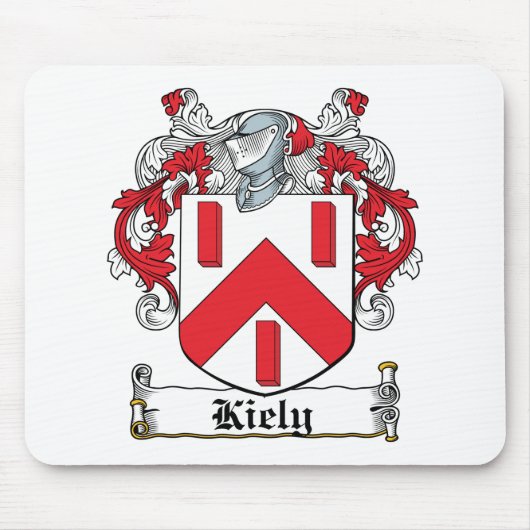 Kiely Family Crest Muismat (Voorkant)