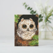 Kielzog omhoog, Weinig Uil - het Leuke Briefkaart (Staand voorkant)