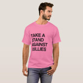 KIEM STAAN TEGEN PESTERS T-SHIRT (Voorkant volledig)