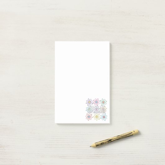KIEM VOOR ATOMEN POST-IT® NOTES (Op bureau)