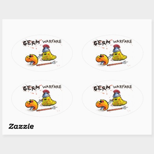 Kiemoorlog Sticker (Vel)