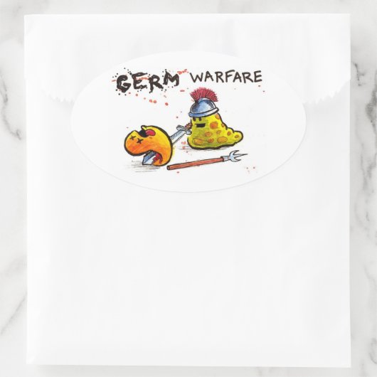 Kiemoorlog Sticker (Tas)