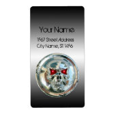 KIEMSKLAAR OP HET STAAL ETIKET (Voorkant)