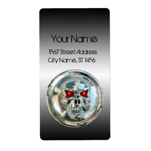 KIEMSKLAAR OP HET STAAL ETIKET (Voorkant)