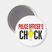 Kiep 1 van de politieagent magneet (Voorkant / Achterkant)