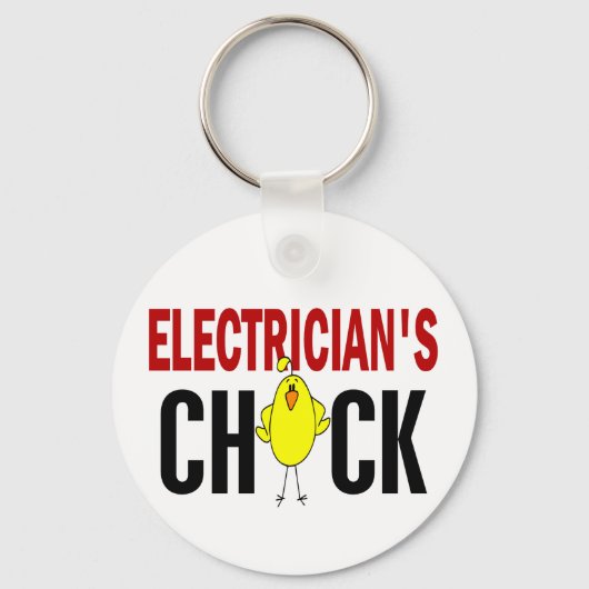 Kiep van de elektricien sleutelhanger (Voorkant)