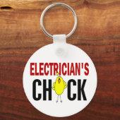 Kiep van de elektricien sleutelhanger (Voorkant)