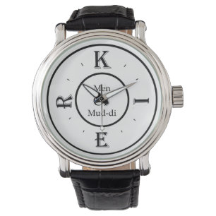 Kier Fine Leather Watch Horloge