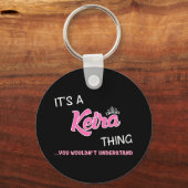 Kiera dat je niet zou begrijpen sleutelhanger (Achterkant)