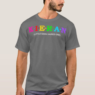 Kieran Little Donker Haired Een T-shirt