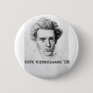 Kierkegaard '08 ronde button 5,7 cm