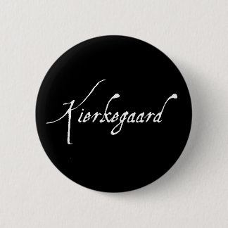 "KIERKEGAARD" 2,25 inch Ronde Button 5,7 Cm
