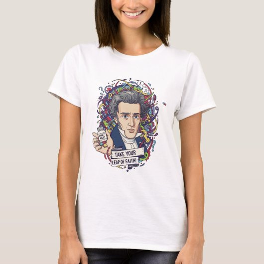 Kierkegaard Angst T-Shirt (Voorkant)