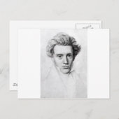 kierkegaard briefkaart (Voorkant / Achterkant)