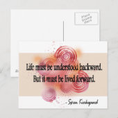 Kierkegaard Briefkaart (Voorkant / Achterkant)