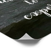 Kierkegaard Life Quote Poster (Hoek)