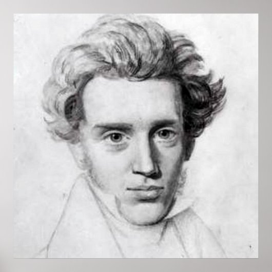 kierkegaard poster (Voorkant)