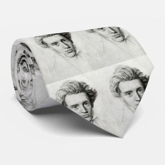 Kierkegaard Straight Stropdas (Opgerold)