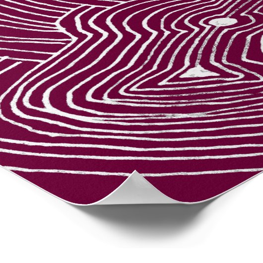 Kies Abstracte achtergrondkleur Poster (Hoek)