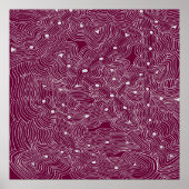 Kies Abstracte achtergrondkleur Poster (Voorkant)