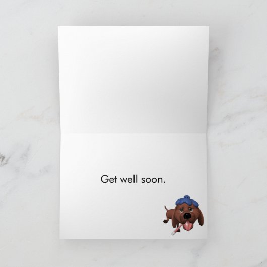 Kies als een hondenkaart kaart (Binnen)