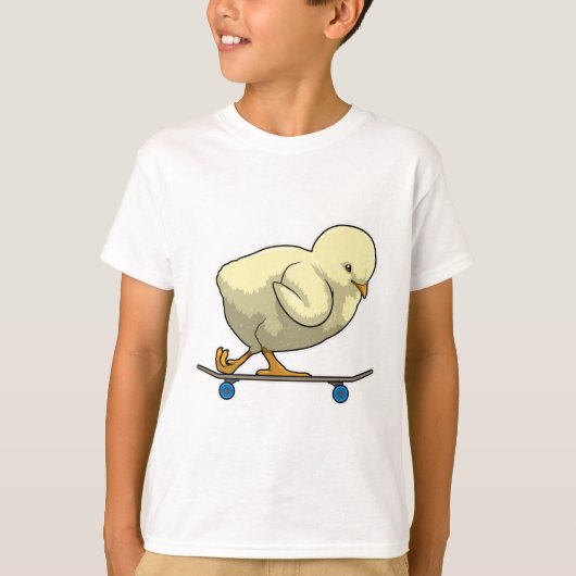Kies als Skater met Skateboard T-shirt (Voorkant)