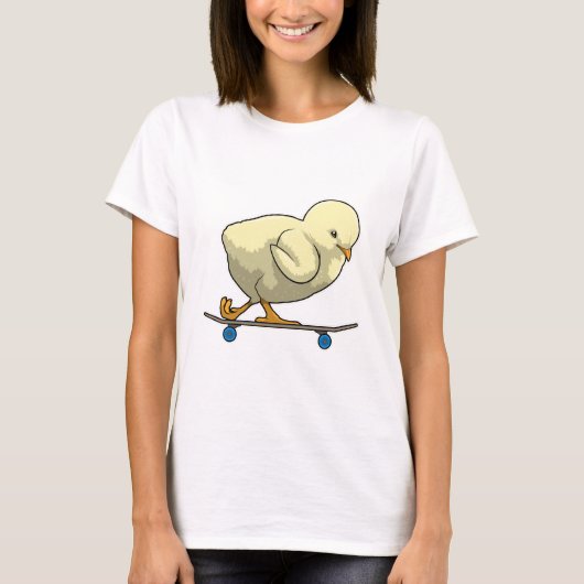 Kies als Skater met Skateboard T-shirt (Voorkant)