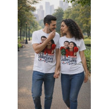 Kies Altijd Liefde – Valentijnskoppel T-shirt