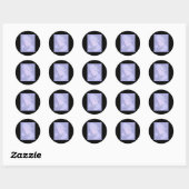 Kies altijd voor jezelf1 ronde sticker (Vel)
