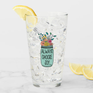 Kies altijd voor vreugde glas