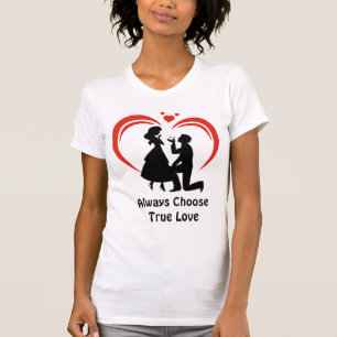 Kies altijd voor ware liefde - Freefit Naturally W T-shirt