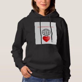 Kies Altijd Vriendelijkheid Dames Hoodie