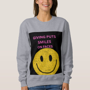Kies Altijd Vriendelijkheid Dames Sweater
