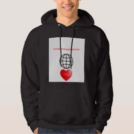 Kies Altijd Vriendelijkheid Heren Hoodie