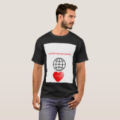 Kies Altijd Vriendelijkheid Heren T-Shirt (Voorkant volledig)