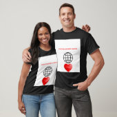 Kies Altijd Vriendelijkheid Heren T-Shirt (Unisex)