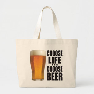 Kies Beer. Grote Tote Bag