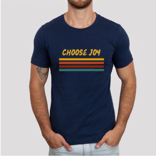 Kies Bijbelverse kleurrijke weergave Christelijk T-shirt