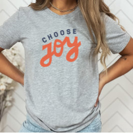 Kies Christelijk Joy Retro Inspirerend T-shirt