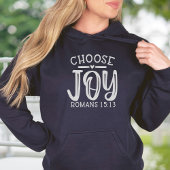 Kies Christelijke versie voor JOY Bible Verse Hoodie