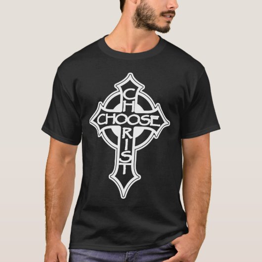 Kies Christus Black T-shirt (Voorkant)