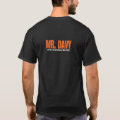 Kies Courage - T-shirt Davy (Achterkant)