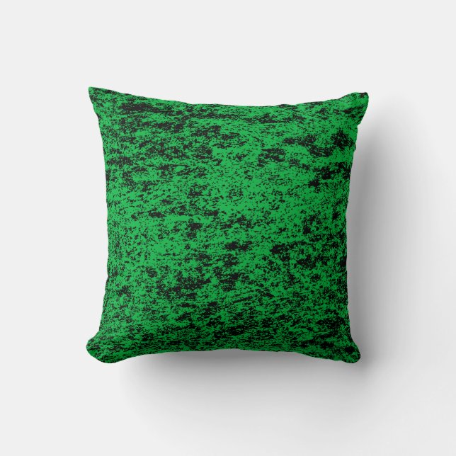 Kies de achterkant van Black n Green Textured Pill Kussen (Voorkant)